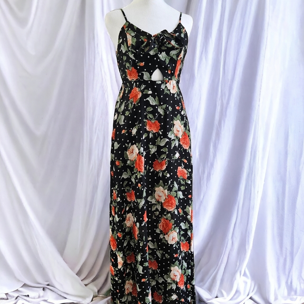 Trixxi Floral Maxi Dress Size Medium